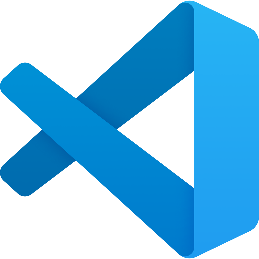 VS Code logo.